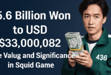 45.6 billion won to usd today