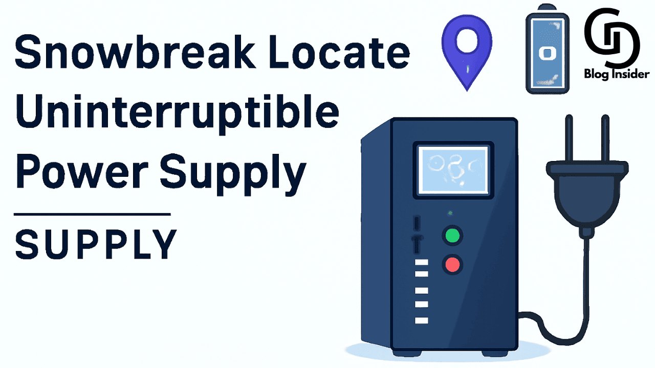 snowbreak locate uninterruptible power supply