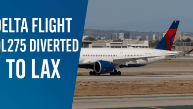 delta flight dl275 diverted lax